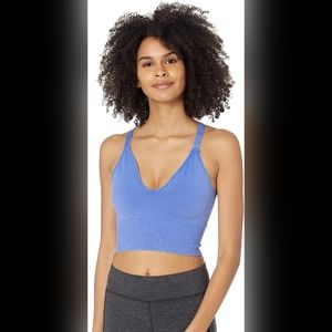 Free People Good Karma Crop Top, African Violet, Size XS/S, NWT